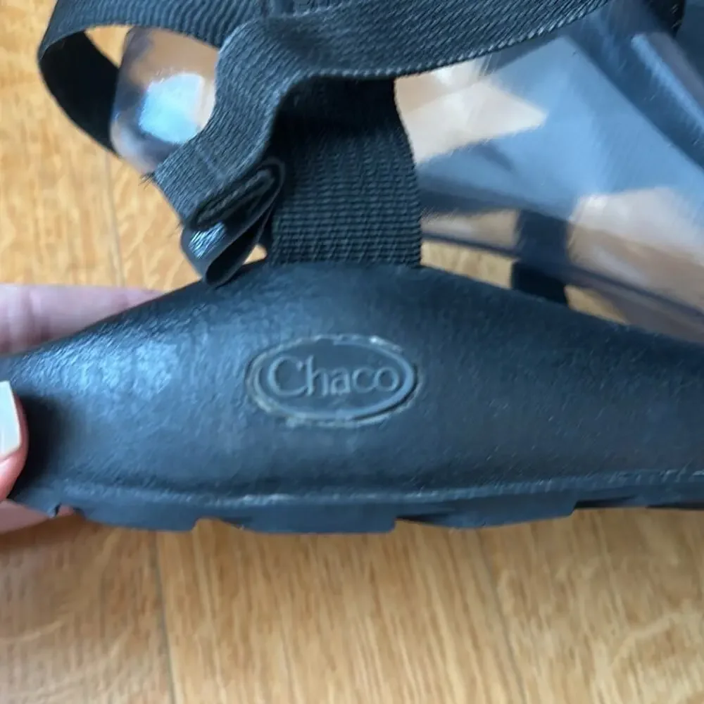 Chaco Z/2 Classic Sandal Black size US 11 Toe Loop Adjustable Straps Waterproof